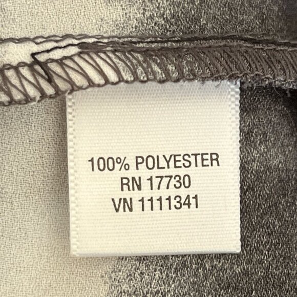 Converse One Star Womens Sheer Top Size M Black Tie Dye Punk Grunge Emo Rocker - Picture 7 of 8